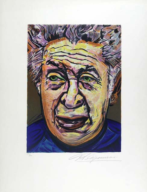 David Alfaro Siqueiros, self-portrait
